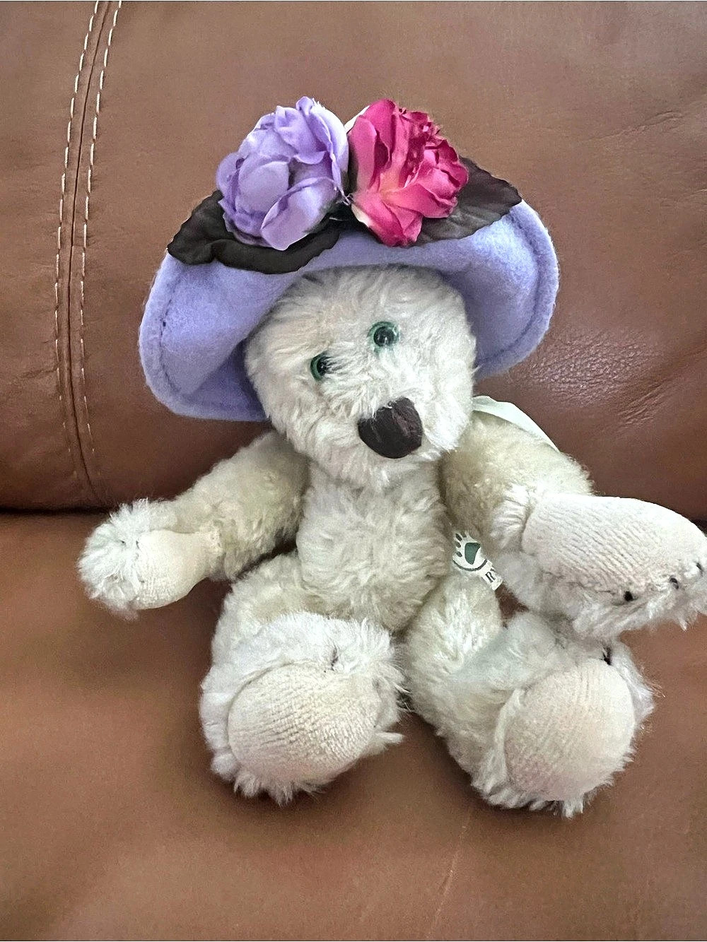 Boyds Bears Twila Plush Bear with Hat NWT